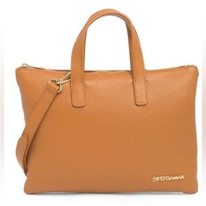Persaman New York Valerie Leather Tote Bag NEW